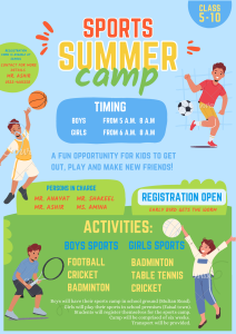 Colorful Fun Summer Sports Camp Flyer (1)