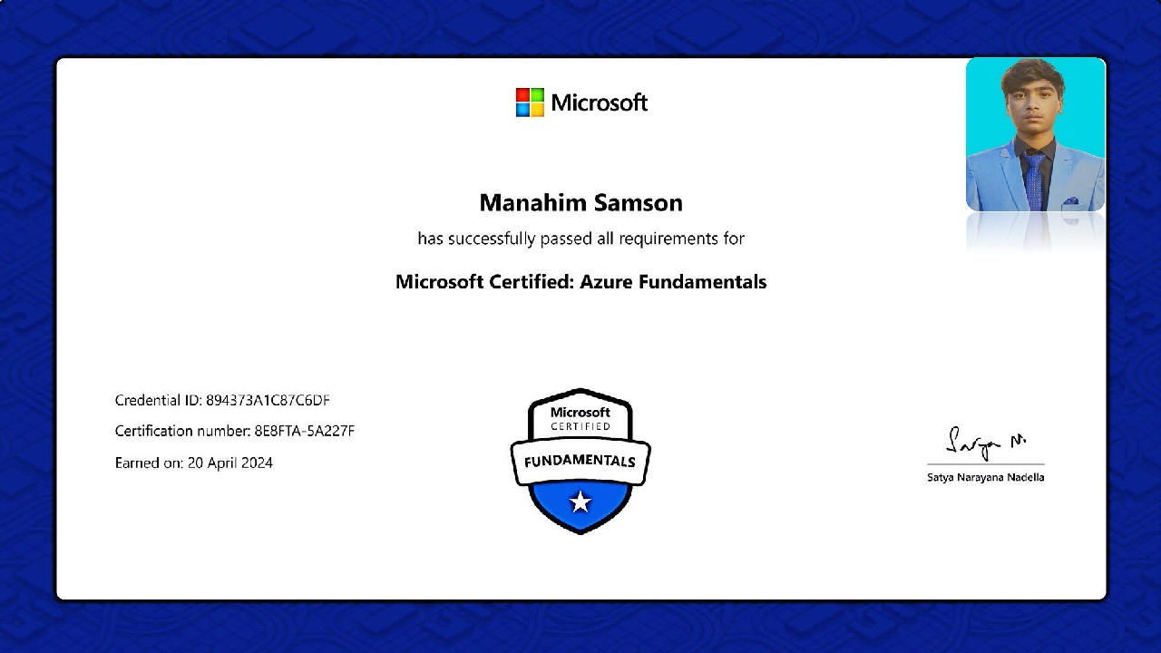 Microsoft Certified: Azure Fundamentals